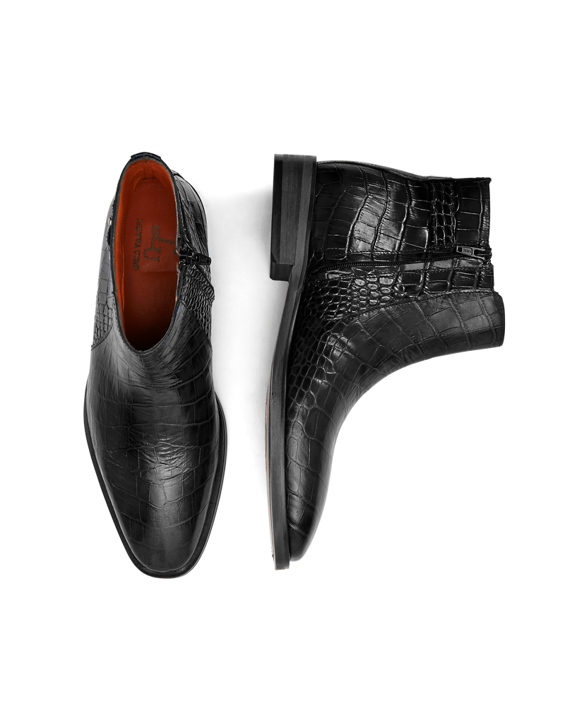 NERO COCCO Boots aus Leder