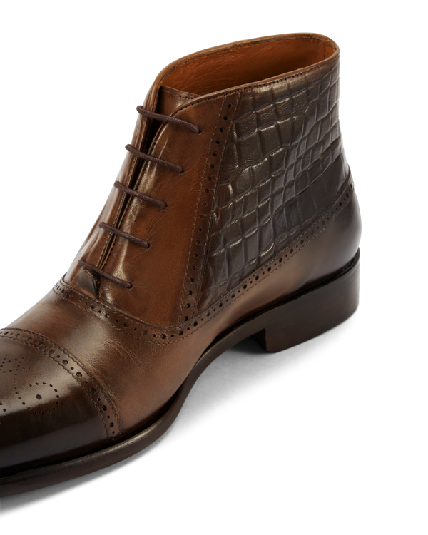 DISCORDINATO Boots aus Leder